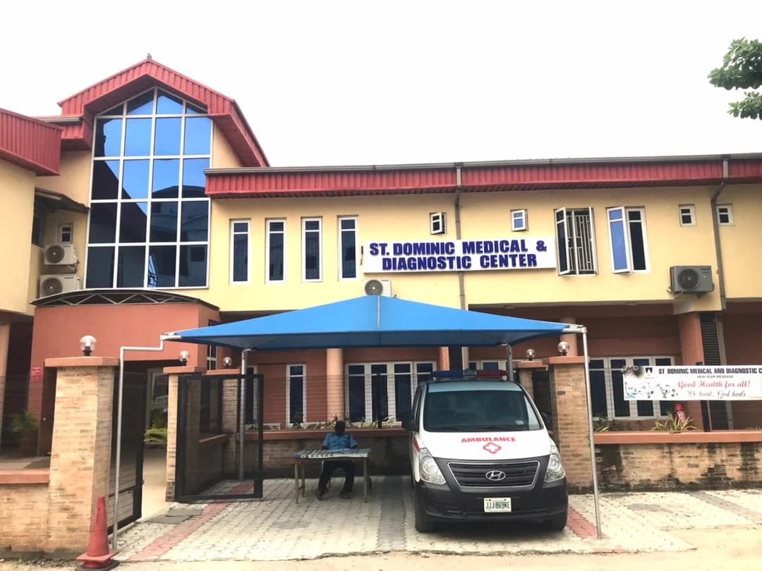 St Dominic Hospital front entrance